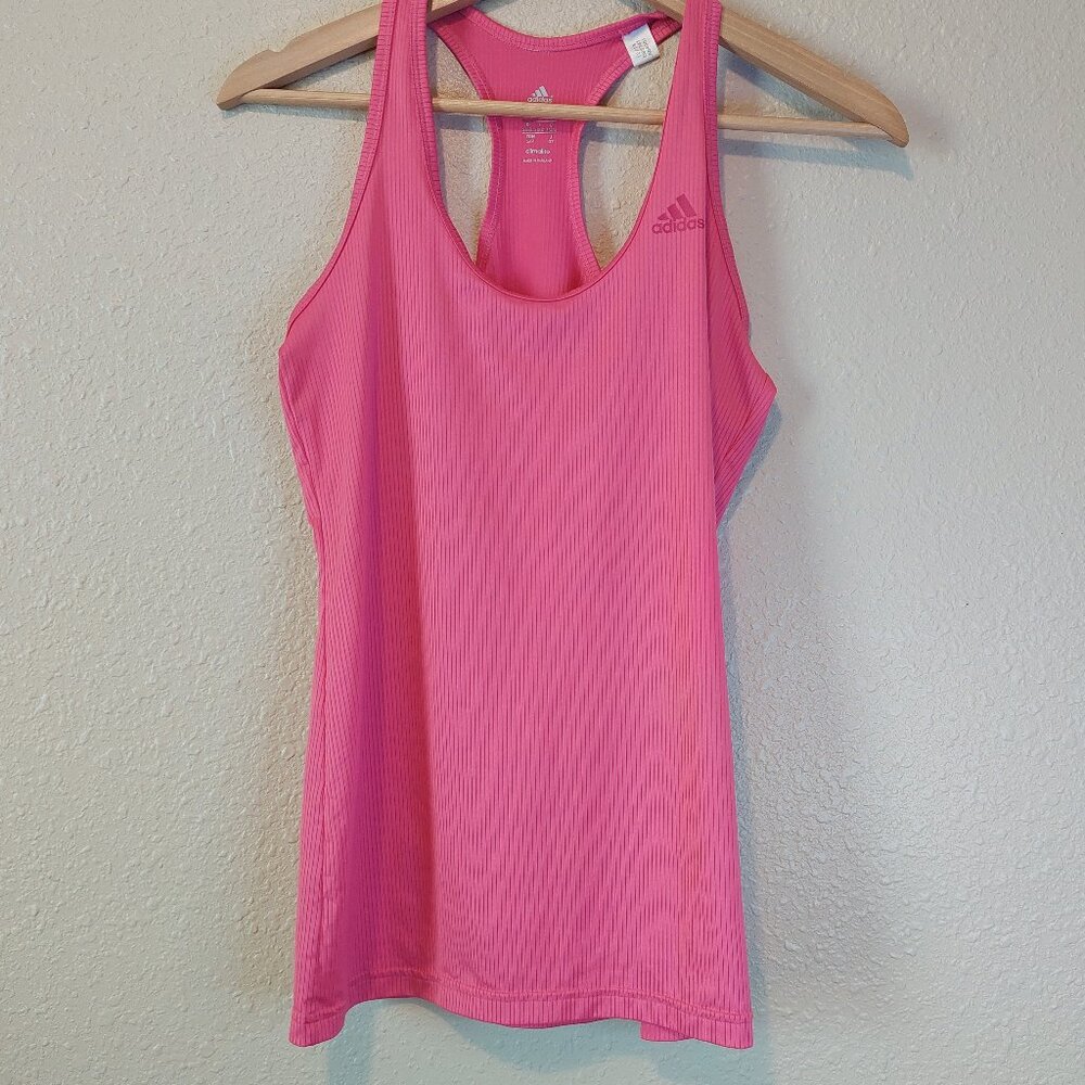 Adidas Pink Tank Top Sz S
